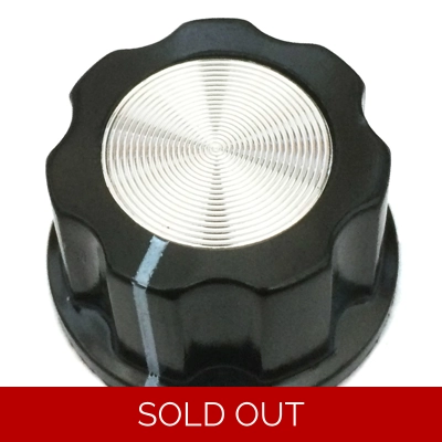 Boss-style Knob - Black - 27mm